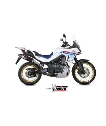 Mivv Slip-On Dakar Black Honda XL750 Transalp 2023-26