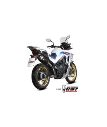 Mivv Slip-On Dakar Black Honda XL750 Transalp 2023-26
