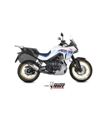 Mivv Slip-On Oval St. Steel Honda XL750 Transalp 2023-26