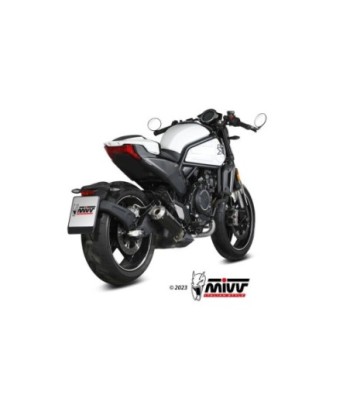 Mivv Slip-On X-M1 Black CF Moto 700 CL-X 2023-26