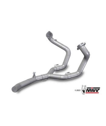 Mivv Tubo no kat (compatible con silenciadores Mivv y Originales) Moto Guzzi V100 Mandello 2022-25