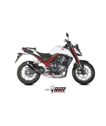 Mivv Slip-On GP Pro Black Honda CB750 Hornet 2023-26