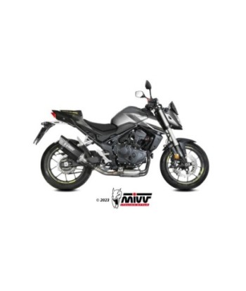 Mivv Slip-On SR-1 Black Honda CB750 Hornet 2023-26