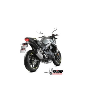 Mivv Slip-On SR-1 St. Steel Honda CB750 Hornet 2023-26