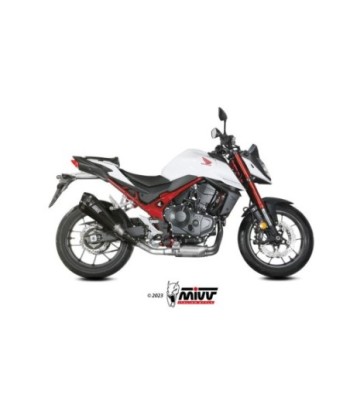 Mivv Slip-On Delta Race carbono Honda CB750 Hornet 2023-26