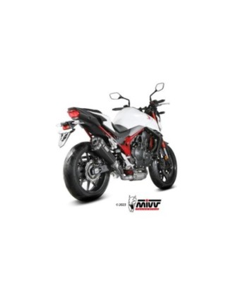 Mivv Slip-On Delta Race carbono Honda CB750 Hornet 2023-26