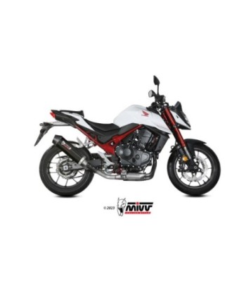Mivv Slip-On Oval carbono con tapa carbono Honda CB750 Hornet 2023-26