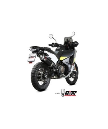 Mivv Slip-On Dakar Black Husqvarna Norden 901 2022-26