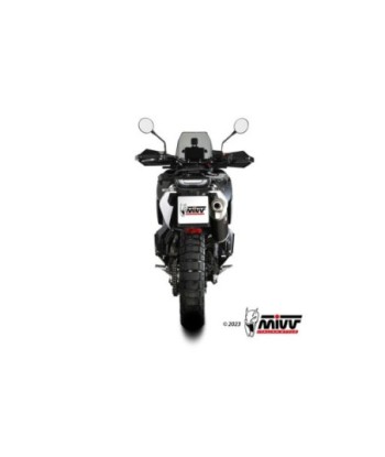 Mivv Slip-On Dakar Black Husqvarna Norden 901 2022-26