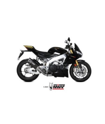 Mivv Slip-On SR-1 Black Titanium Aprilia RSV4 / Tuono V4 1100 2021-25
