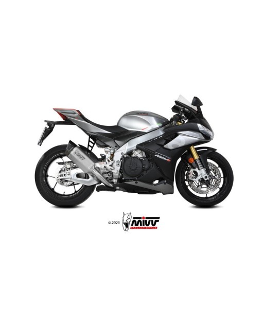 Mivv Slip-On SR-1 Titanium Aprilia RSV4 / Tuono V4 1100 2021-25