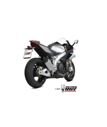 Mivv Slip-On SR-1 Titanium Aprilia RSV4 / Tuono V4 1100 2021-25