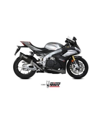 Mivv Slip-On SR-1 Black Titanium Aprilia RSV4 / Tuono V4 1100 2021-25
