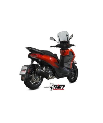 Mivv Slip-On Mover black Piaggio Beverly 400 2021-24