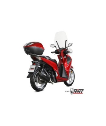 Mivv Full system 1x1 Mover black Honda SH 125 / SH 150 2017-19