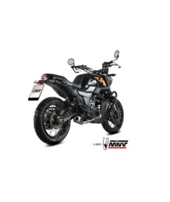 Mivv Full system 1x1 X-M1 Black Zontes ZT 125 GK 2021-24