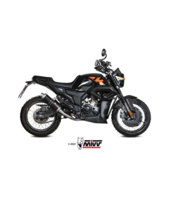 Mivv Full system 1x1 GP Black Zontes ZT 125 GK 2021-24