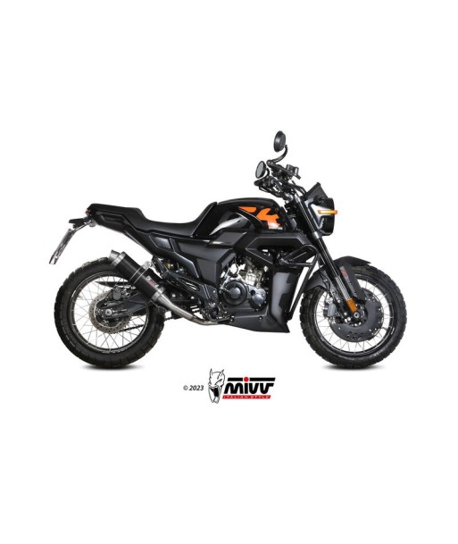 Mivv Full system 1x1 GP Black Zontes ZT 125 GK 2021-24