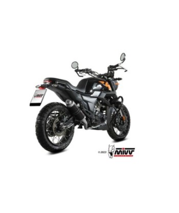 Mivv Full system 1x1 GP Black Zontes ZT 125 GK 2021-24