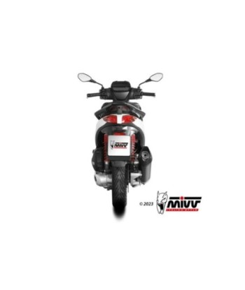 Mivv Full system 1x1 Mover Black Piaggio Medley 125 S / 150 S 2021-24