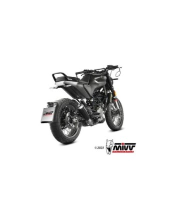 Mivv Slip-On X-M1 Black Husqvarna Svartpilen 125 2021-23