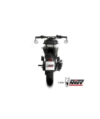 Mivv Slip-On X-M1 Black Husqvarna Svartpilen 125 2021-23