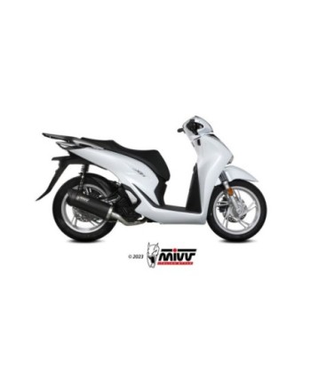 Mivv Full system 1x1 Mover Black Honda SH 125 / 150 2020-24