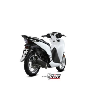 Mivv Full system 1x1 Mover Black Honda SH 125 / 150 2020-24