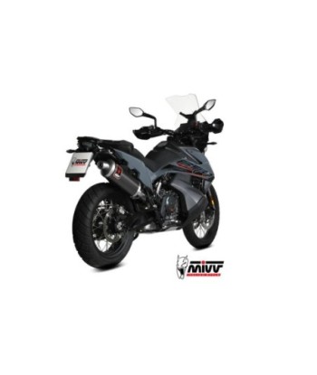 Mivv Slip-On Dakar Black KTM 790 Adventure / R 2019-26 / 890 Adventure / R 2020-26