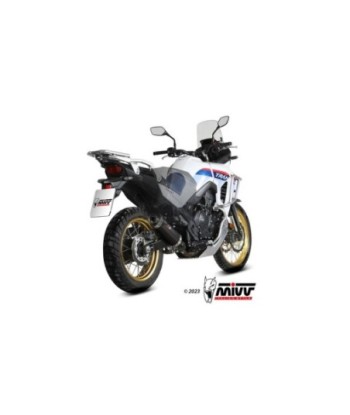 Mivv Slip-On Oval Black Honda XL750 Transalp 2023-26