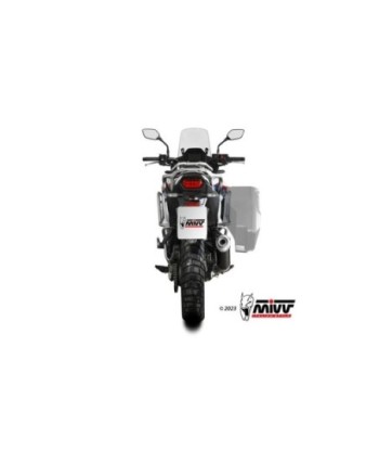 Mivv Slip-On Oval Black Honda XL750 Transalp 2023-26