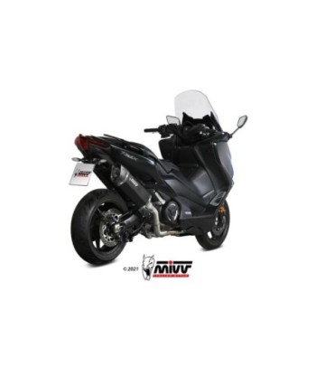 Mivv Full system 2x1 SR-1 black Yamaha T-MAX 560 2020-21