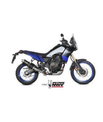 Mivv Slip-On Oval Black Titanium Yamaha Ténéré 700 2019-26