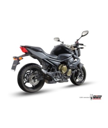 Mivv Slip-On Double Gun black Yamaha XJ6 / XJ6 Diversion 2009-16
