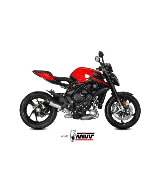 Mivv Slip-On X-M5 Titanium MV Agusta Brutale 800 / RR 2017-25