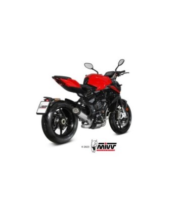 Mivv Slip-On X-M5 Titanium MV Agusta Brutale 800 / RR 2017-25