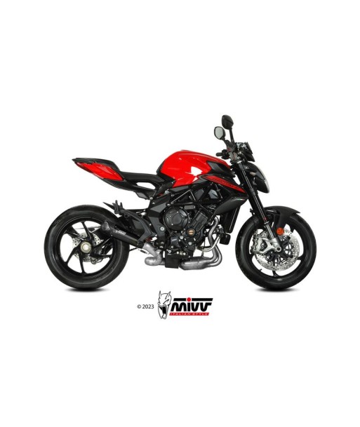 Mivv Slip-On X-M5 Black MV Agusta Brutale 800 / RR 2017-25