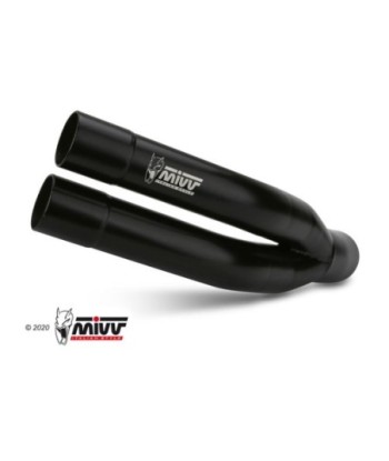 Mivv Slip-On Double Gun black Suzuki GSX-S 1000 / 1000 F 2015-20