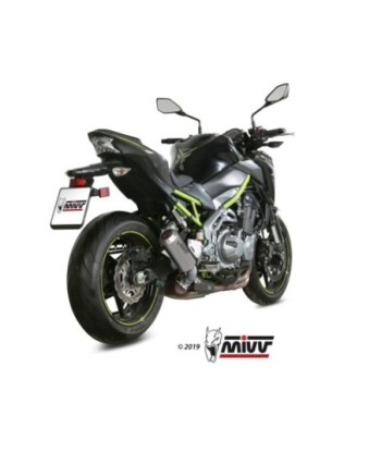 Mivv Slip-On Mk3 St. Steel Kawasaki Z900 A2 (35 KW / 70 KW) 2017-26