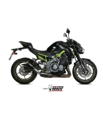 Mivv Slip-On Mk3 Black Kawasaki Z900 A2 (35 KW / 70 KW) 2017-26