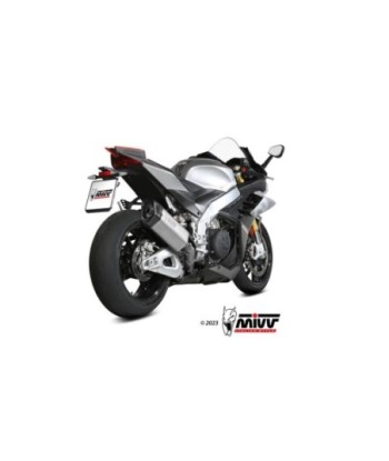 Mivv Slip-On SR-1 Titanium Aprilia RSV4 / Tuono V4 1100 2021-24
