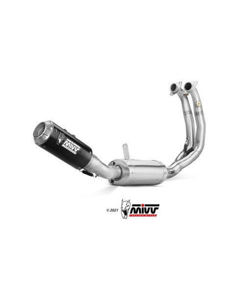 Mivv Full system 2x1 MK3 carbono Aprilia RS 660 2020-25 / Tuono 660 2021-24