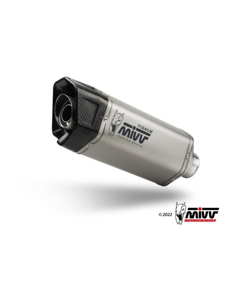Mivv Escape Completo 4x2x1 SR-1 Full Titanium BMW S 1000 R 2021-26