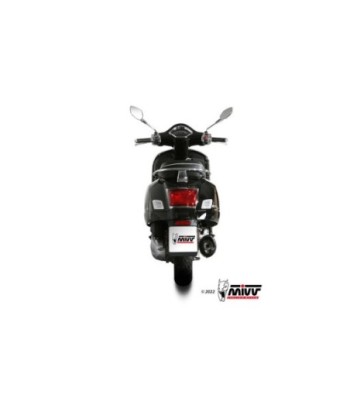 Mivv Slip-On Mover Black Piaggio Vespa GTS 300 2021-24