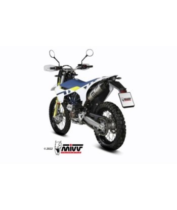 Mivv Slip-On Oval St. Steel Husqvarna 701 Enduro / SuperMoto 2021-24