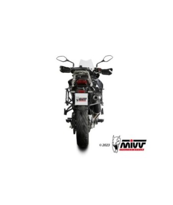 Mivv Slip-On Oval carbono con tapa carbono Benelli TRK 702 / X 2023-26