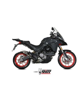 Mivv Slip-On Double Gun St. Steel Ducati Multistrada 950/S 2017-21 / Multistrada 1200 Enduro 2016-18