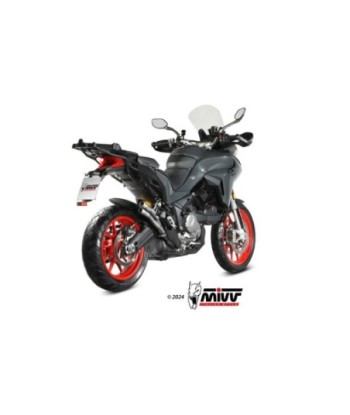 Mivv Slip-On Double Gun St. Steel Ducati Multistrada 950/S 2017-21 / Multistrada 1200 Enduro 2016-18
