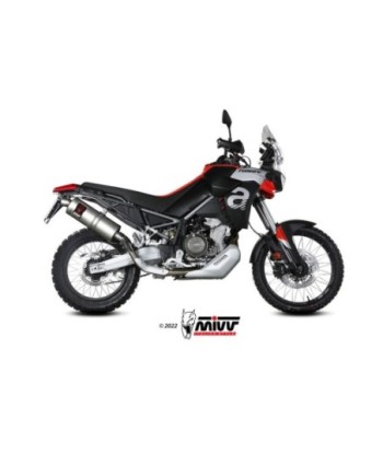 Mivv Slip-On Dakar St. Steel Aprilia Tuareg 660 2022-26
