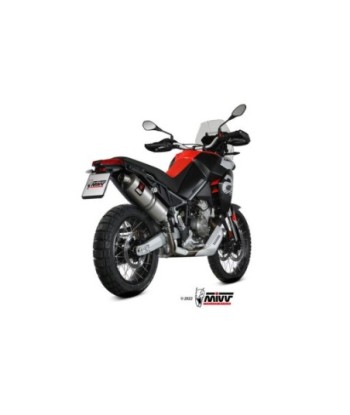 Mivv Slip-On Dakar St. Steel Aprilia Tuareg 660 2022-26